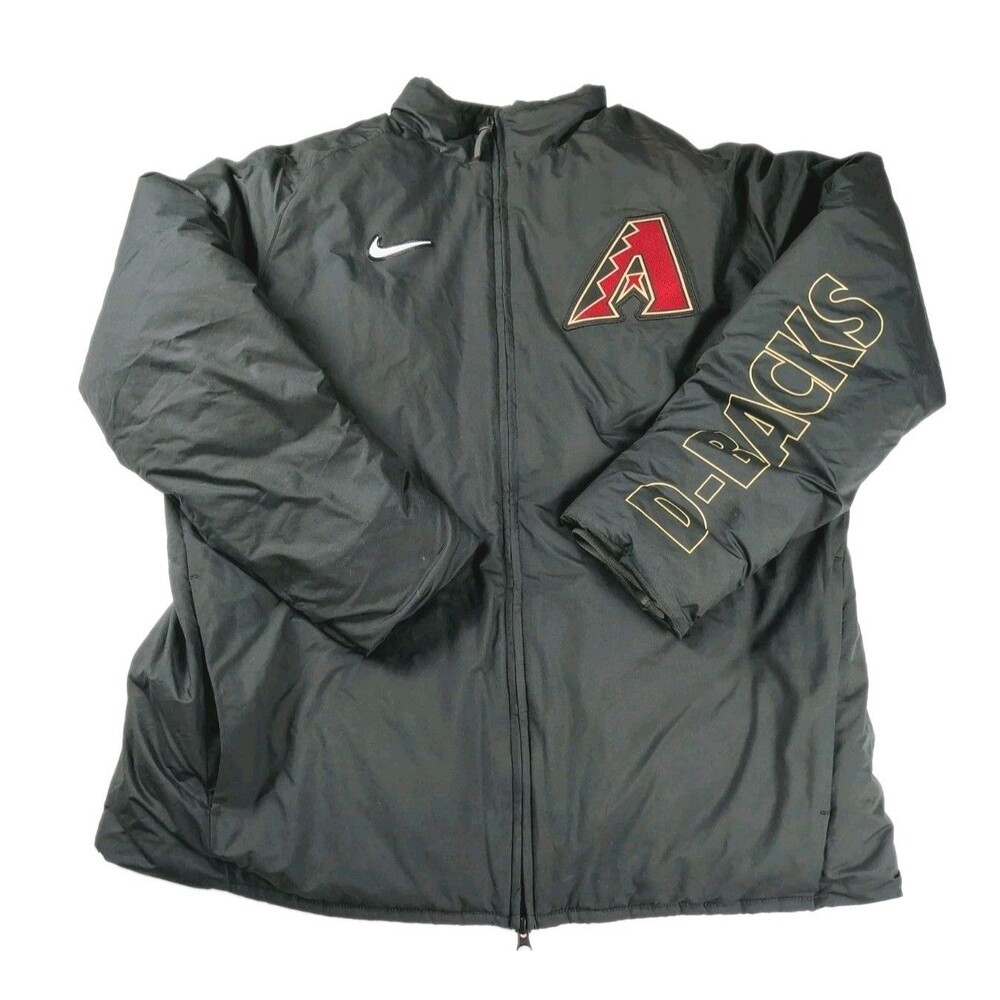Nike Diamondbacks Authentic Dugout Goose Down Fill Jacket Men's L